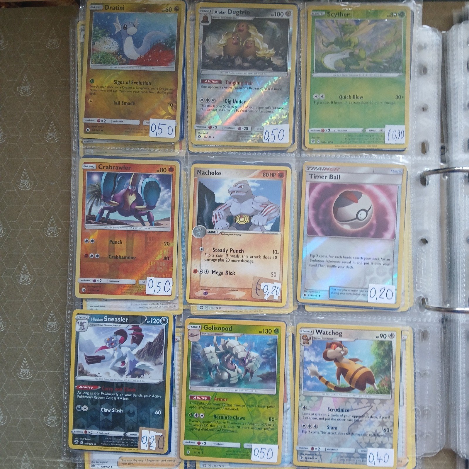 Lot pokémon kaarten, Ophalen, Zo goed als nieuw, Losse kaart