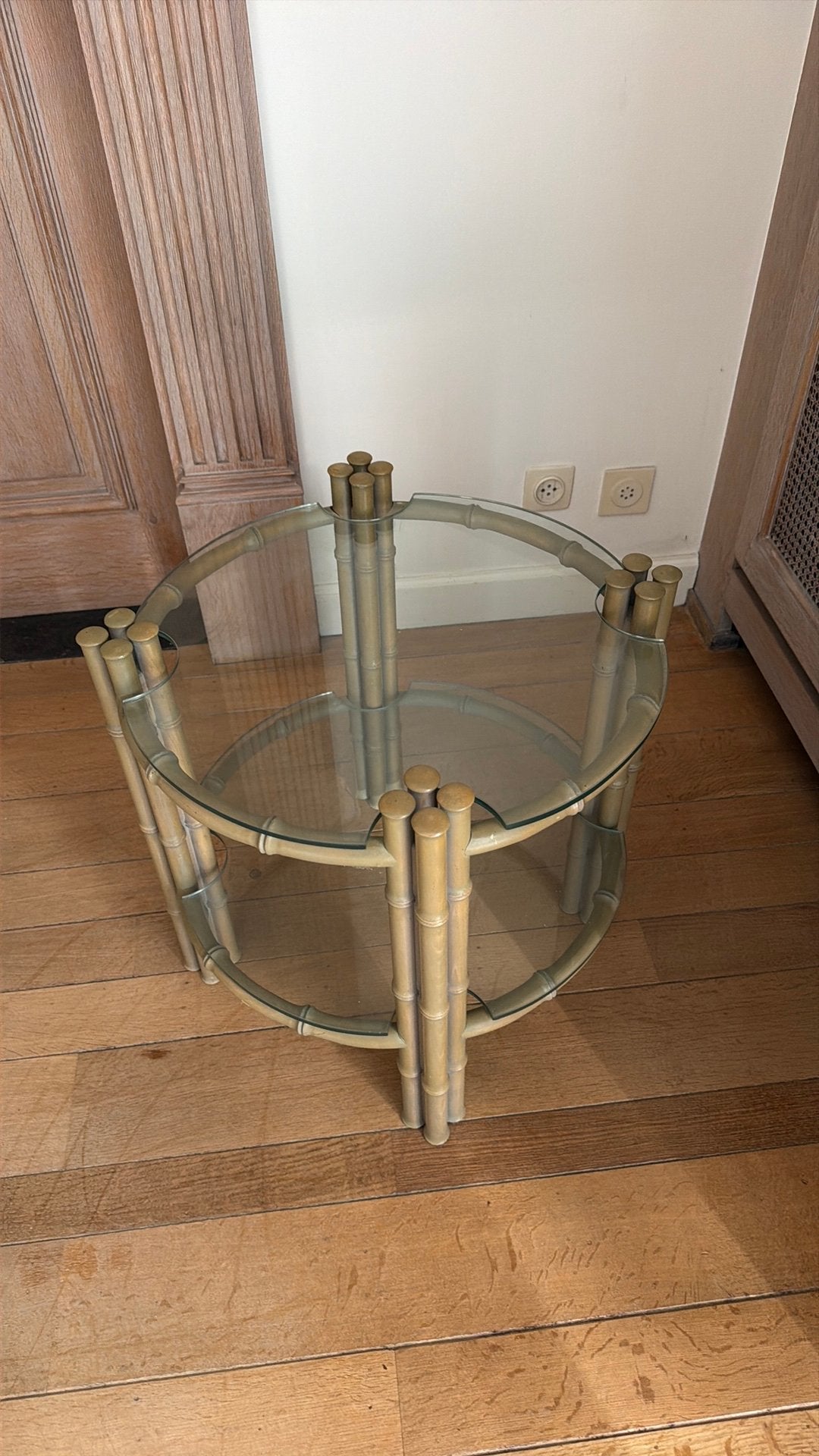 Vintage bijzettafeltje, Huis en Inrichting, Ophalen, Gebruikt
