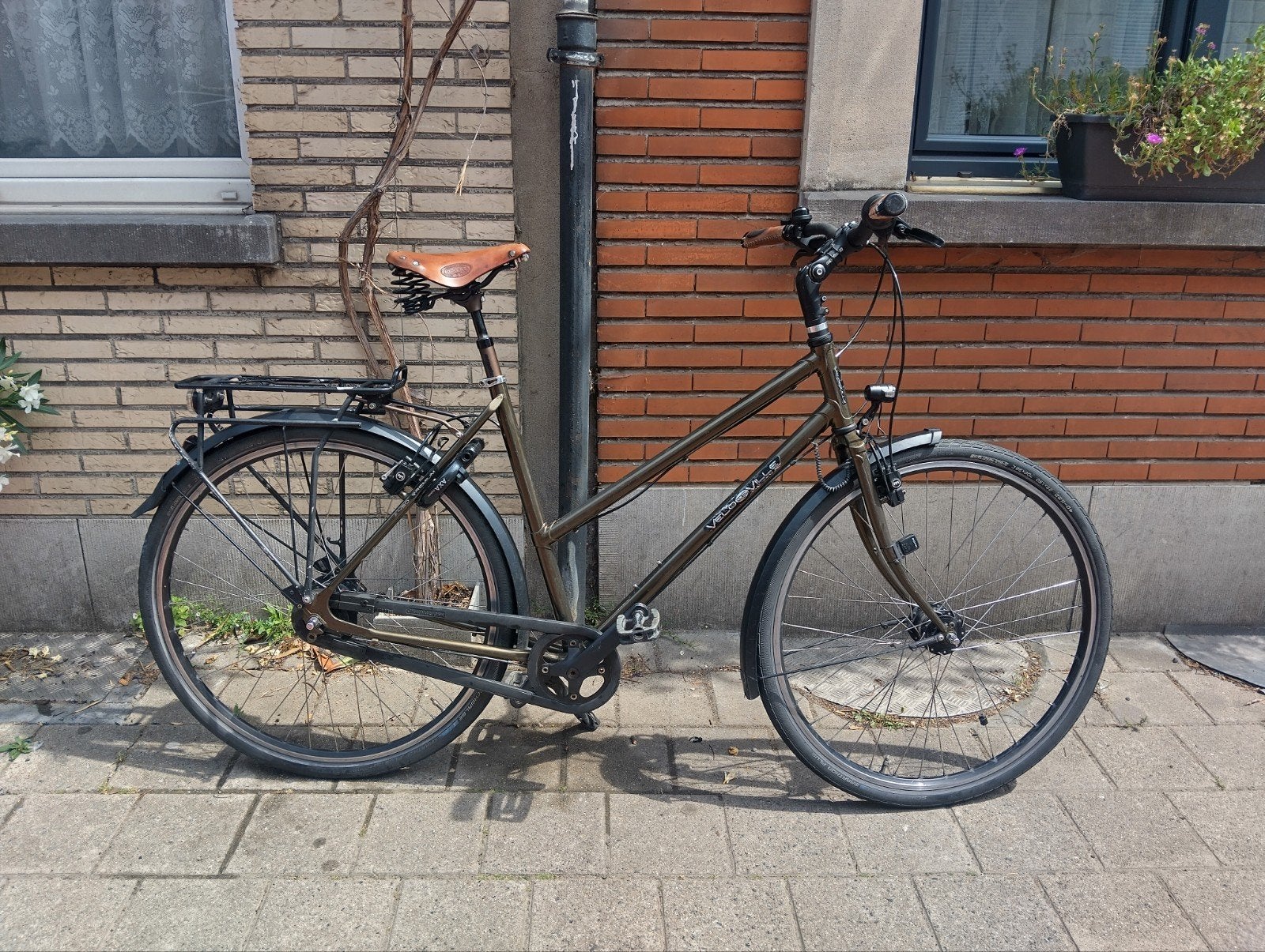 Trekking fiets, size 56, Velo De Ville, Velgrem, Ophalen, Overige merken, Minder dan 10 versnellingen