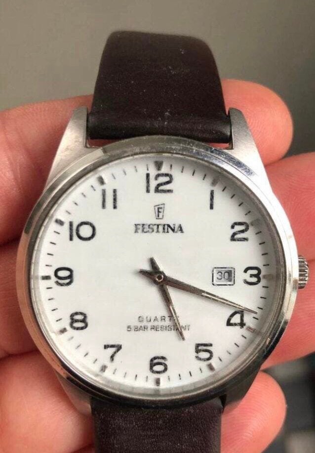 Festina F20512 Classics, Enlèvement, Acier