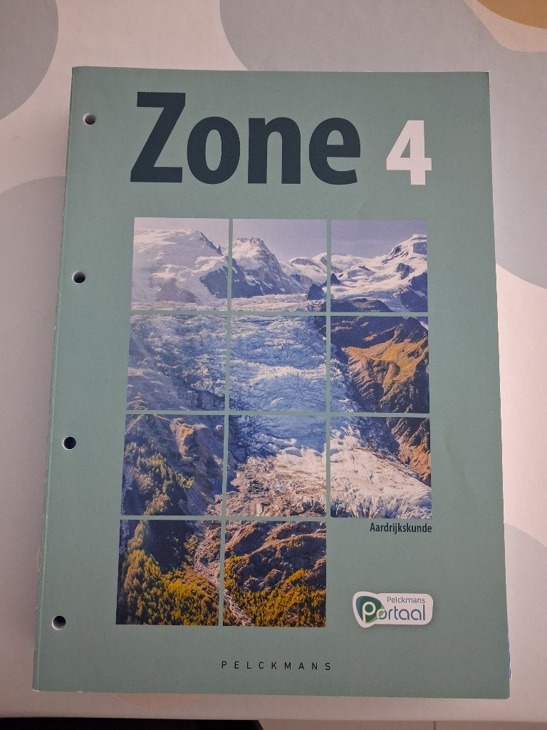 Zone 4 - 4de middelbaar, Boeken, Ophalen, ASO, Pelckmans, Aardrijkskunde