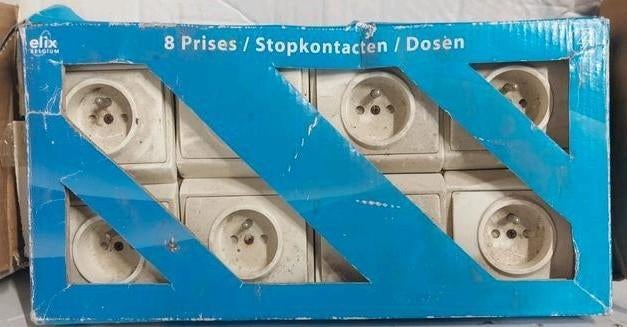8 stopcontacten nieuw, Ophalen of Verzenden