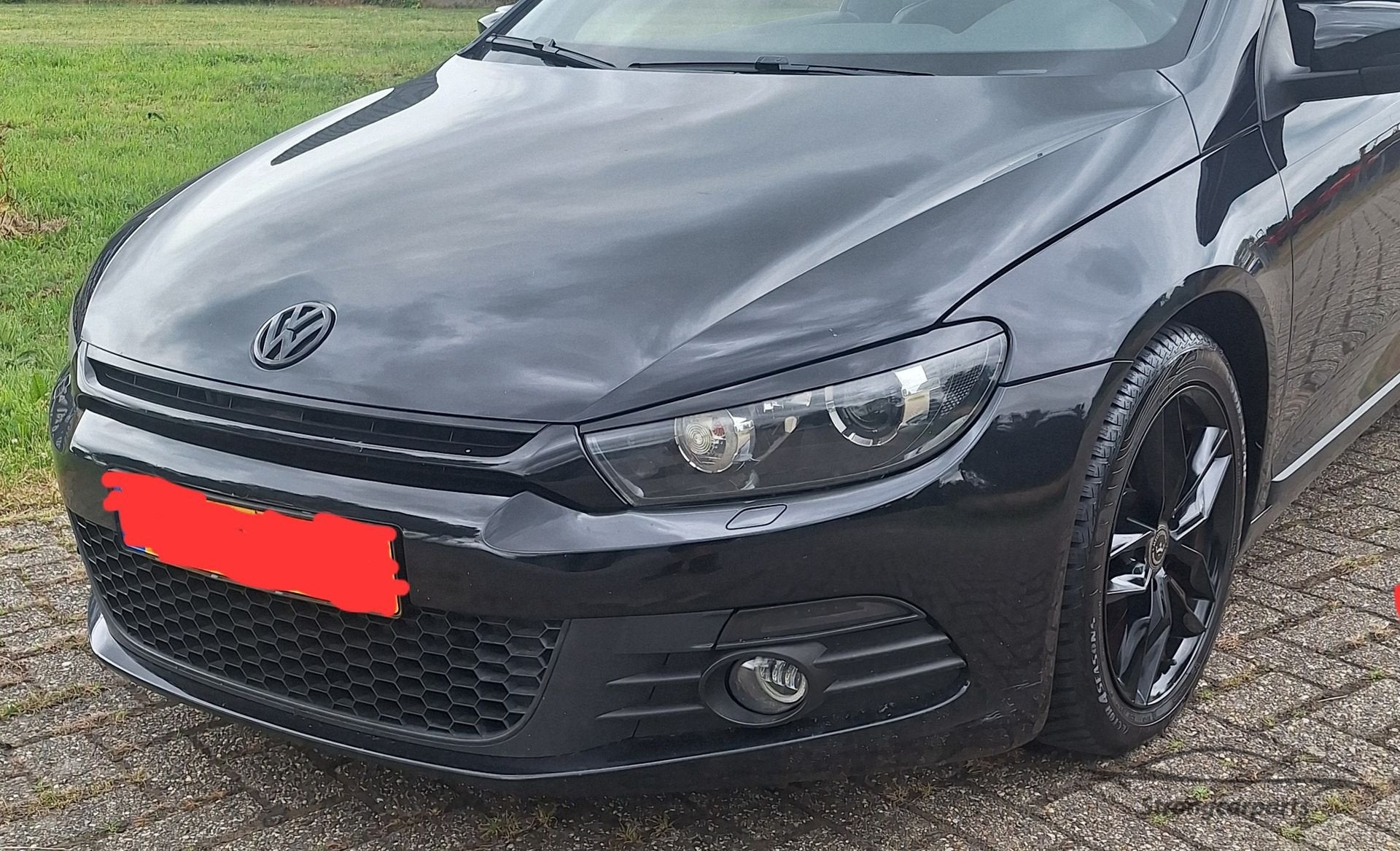 Voorkop VW Scirocco 2.0tsi Bumper motorkap koplamp Xenon L&R, Ophalen, Gebruikt, -, Volkswagen