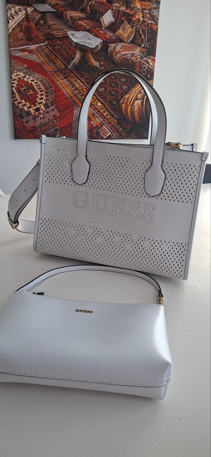 Guess Shopper met Clutch, Ophalen, Shopper