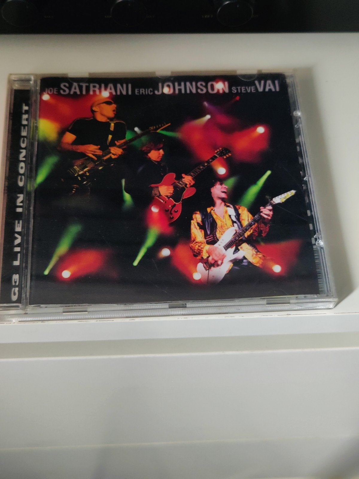 Joe Satriani, Eric Johnson, Steve Vai - G3 EN CONCERT EN DIR, CD & DVD, Enlèvement ou Envoi, Utilisé