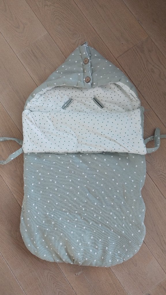 Voetenzak baby (Maxi cosi), Ophalen, Zo goed als nieuw, Meerkleurig, Voetenzak
