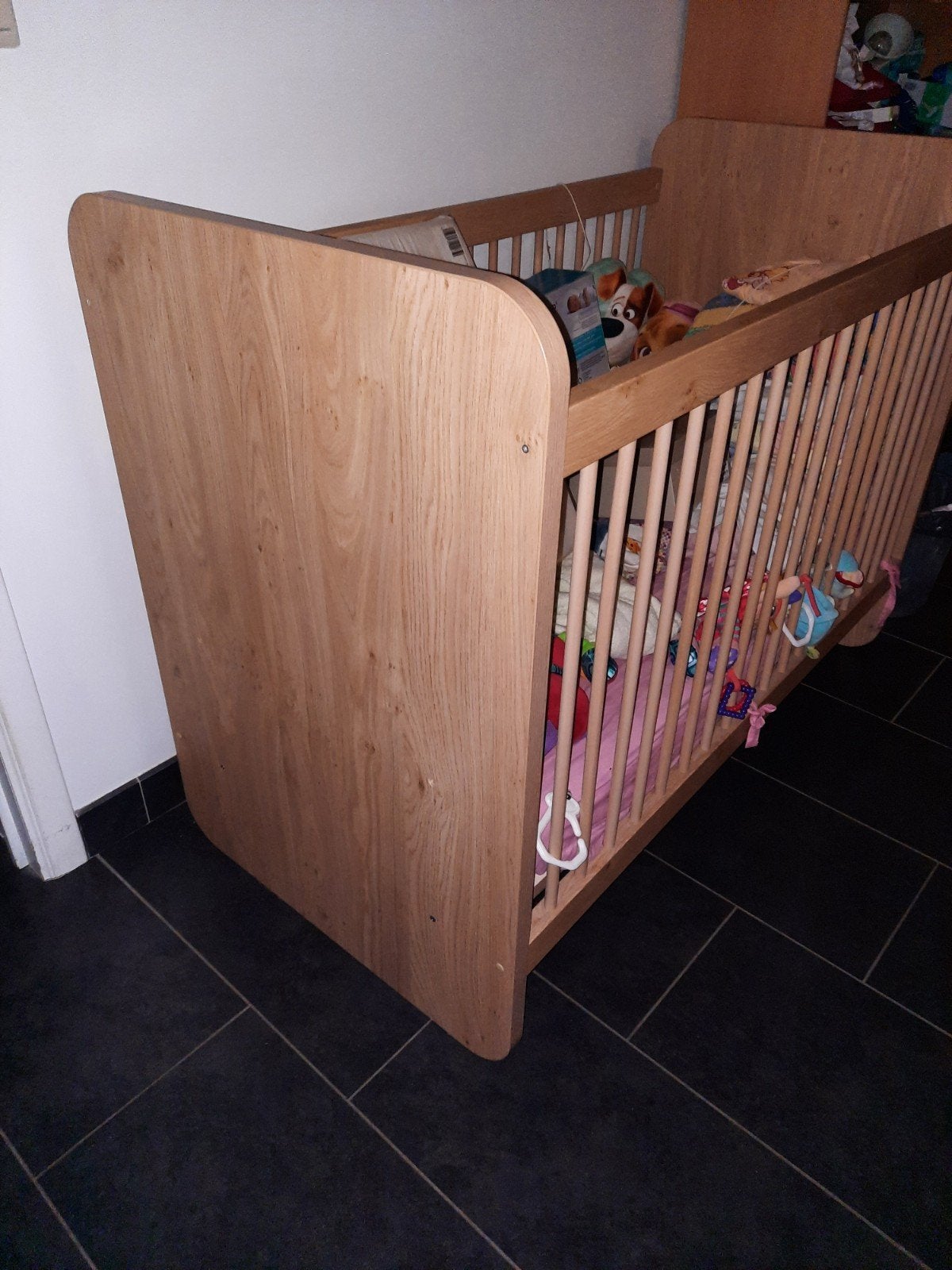 baby kamer, Ophalen