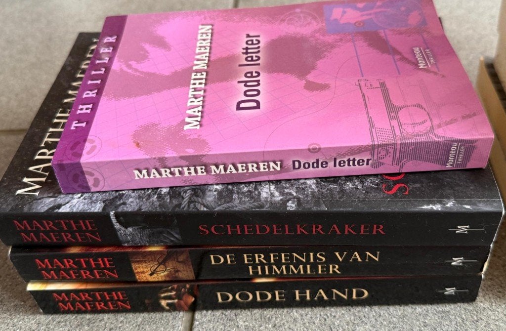Boeken van Marthe Maeren, Boeken, Ophalen, Gelezen, Marthe Maeren, België