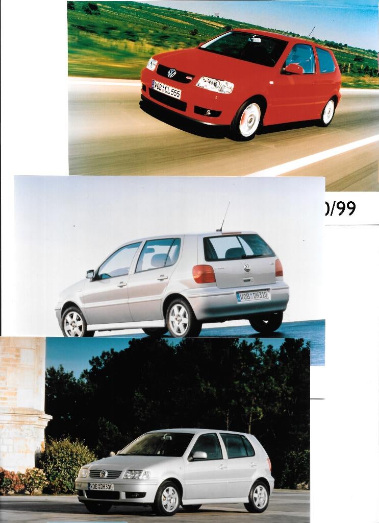 VOLKSWAGEN POLO 2000/2001,  persfoto's, Ophalen of Verzenden, Zo goed als nieuw, Volkswagen