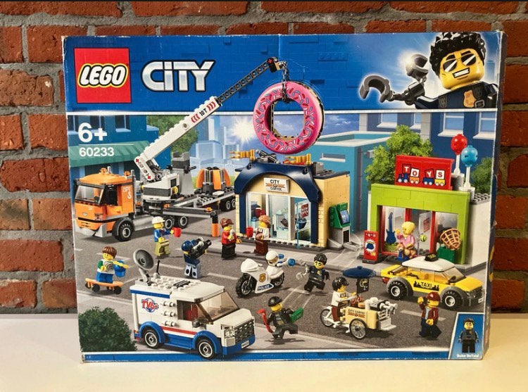 Lego City - The donutshop - 60233, Lego, Ophalen of Verzenden, Compleet, Complete set