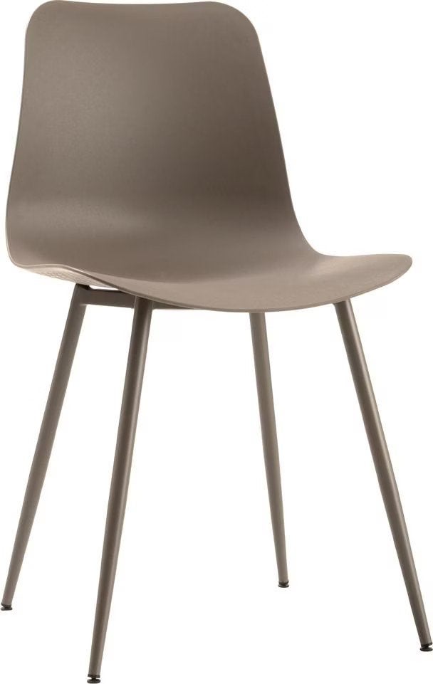 set van 4 kuipstoelen, Ophalen, Kunststof, Zo goed als nieuw, Vier