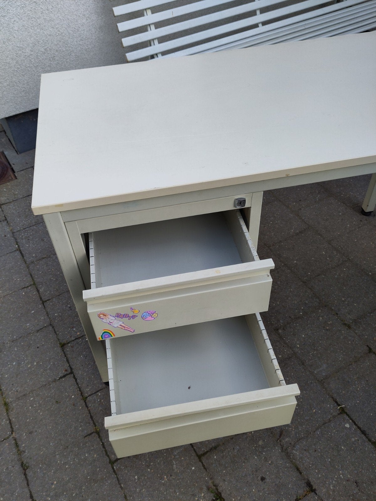 Metalen bureau voor kinderen, Huis en Inrichting, Bureaus, Ophalen