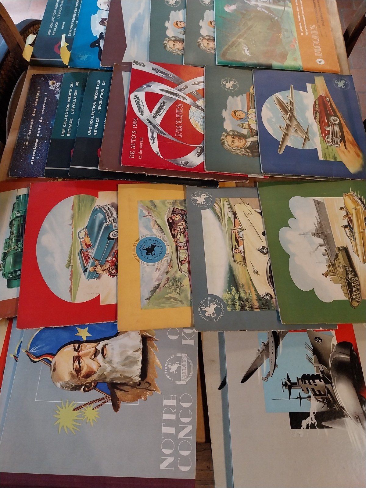 Vintage Chocolade Jacques verzamelalbums +Nsu Ro 80, Ophalen