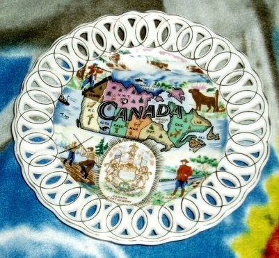 14 assiettes murales (agriculture, fleurs, millésime, ...), Enlèvement