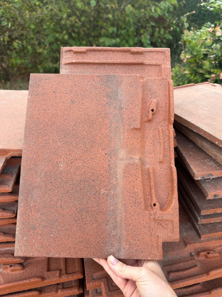zeer mooie dakpannen Terreal Rully, Doe-het-zelf en Bouw, Dakpannen en Dakbedekking, Ophalen, Steen of Klei, Zo goed als nieuw