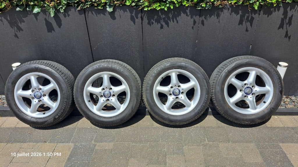 Roues jantes Mercédès originale, Auto-onderdelen, Banden en Velgen, Ophalen, Gebruikt, 15 inch, Velg(en)