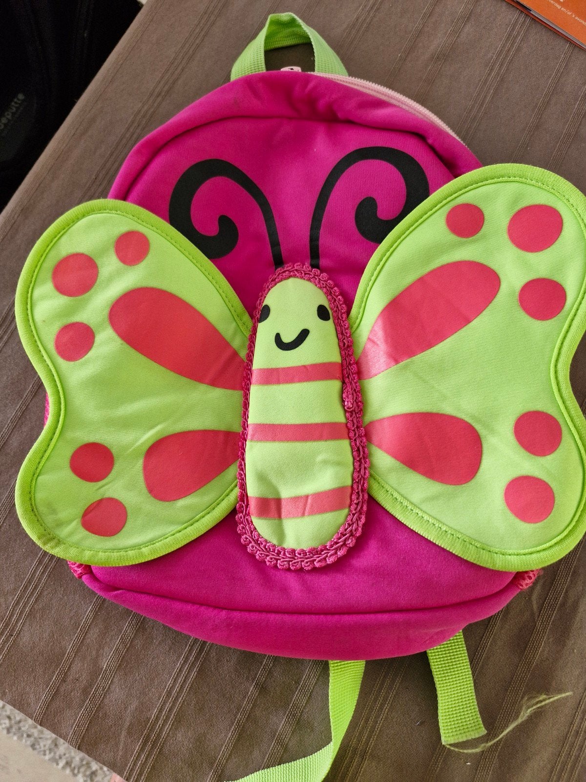 sac à dos pour enfants, Enlèvement