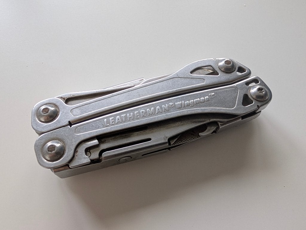 outil multifonctions Leatherman Wingman, Caravanes & Camping, Enlèvement ou Envoi, Utilisé