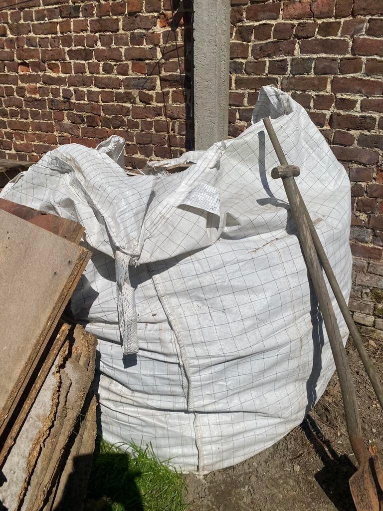 Big-bag vol met aanmaakhout, Doe-het-zelf en Bouw, Hout en Planken, Ophalen, Gebruikt