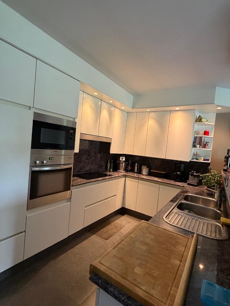 Volledig ingerichte keuken, Huis en Inrichting, Ophalen, Gebruikt, U-keuken, Wit
