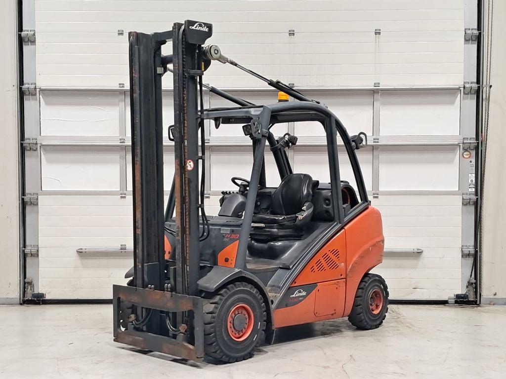 LINDE H30T-02, 3000 tot 4000 kg, LPG, Heftruck, LINDE