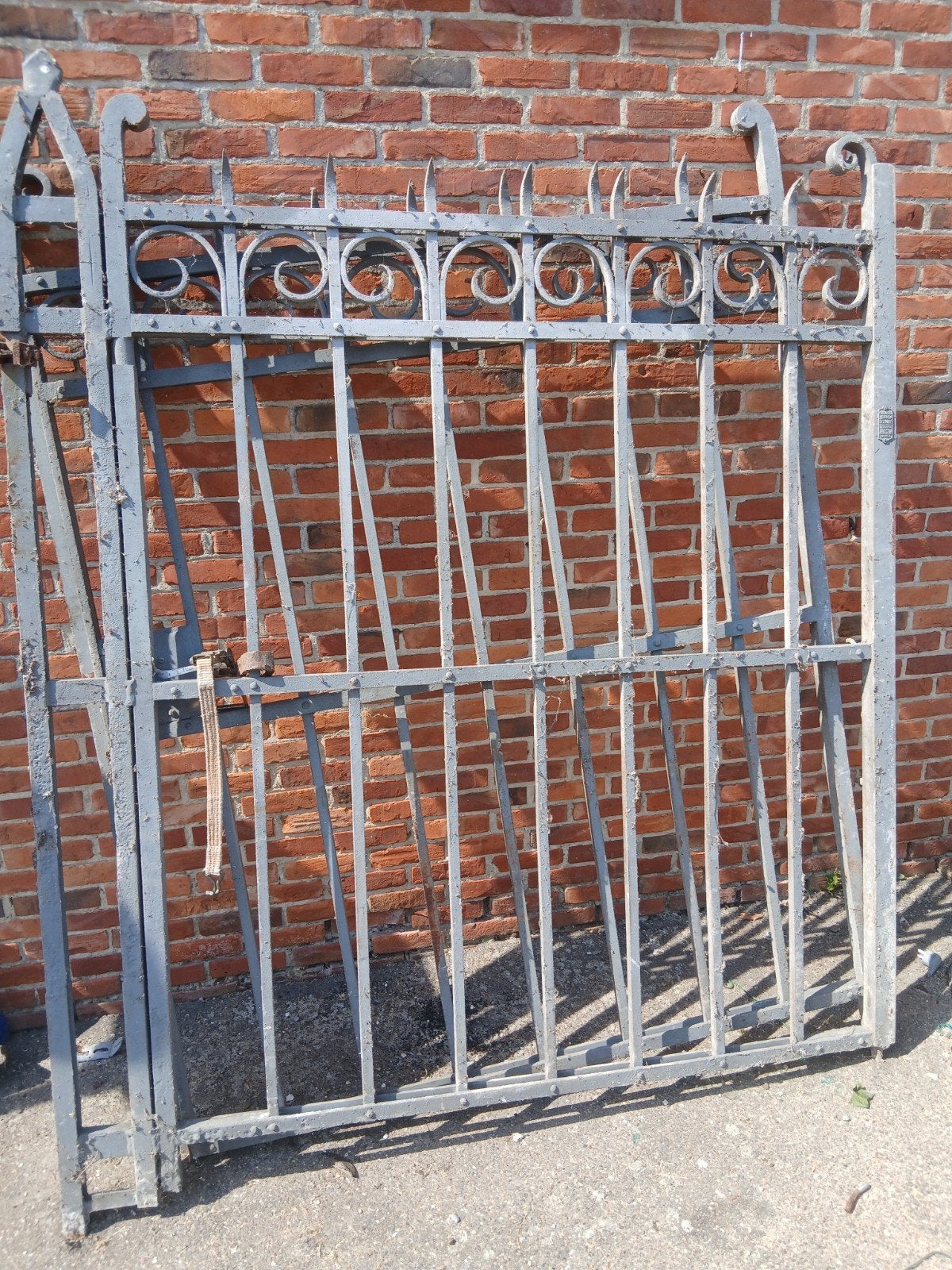 smeedijzeren poort, Tuin en Terras, Ophalen
