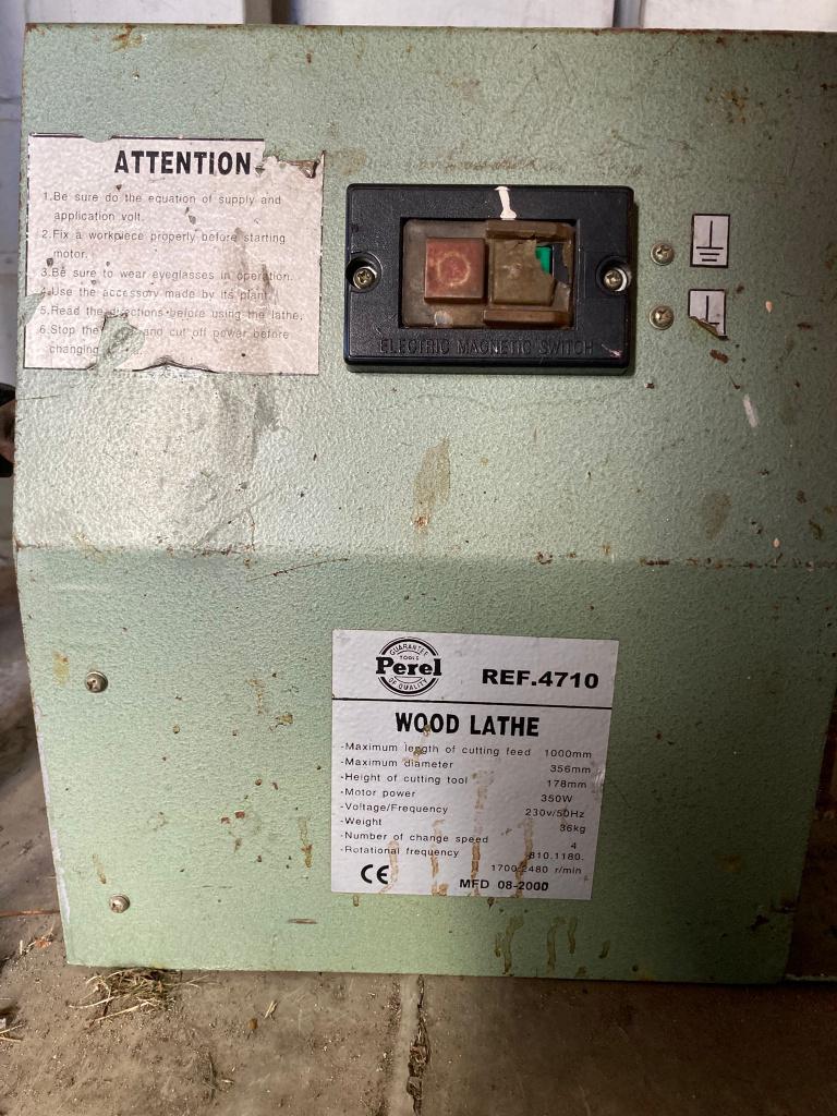 Draaibank hout, Doe-het-zelf en Bouw, Ophalen, Gebruikt