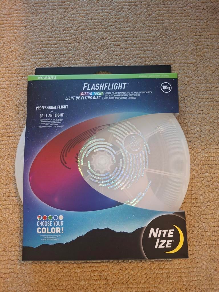 Lampe de poche Nite Ize à disque volant rechargeable. Nouvea, Enlèvement, Neuf