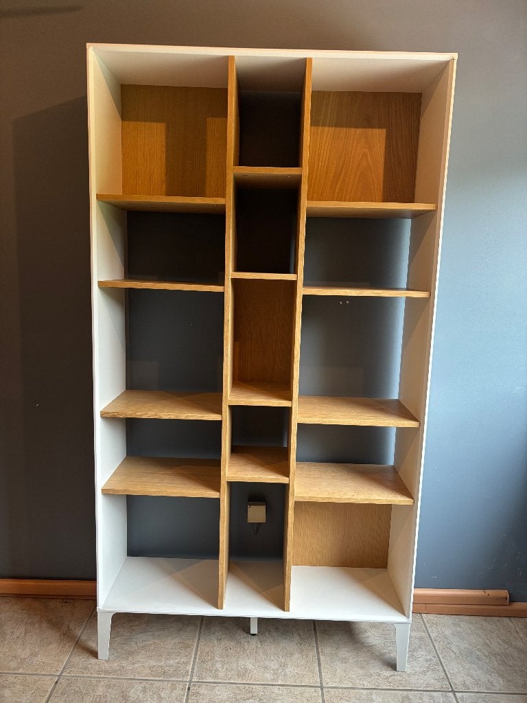 Boekenkast, Huis en Inrichting, Kasten | Boekenkasten, Ophalen, Gebruikt, 50 tot 100 cm, 150 tot 200 cm