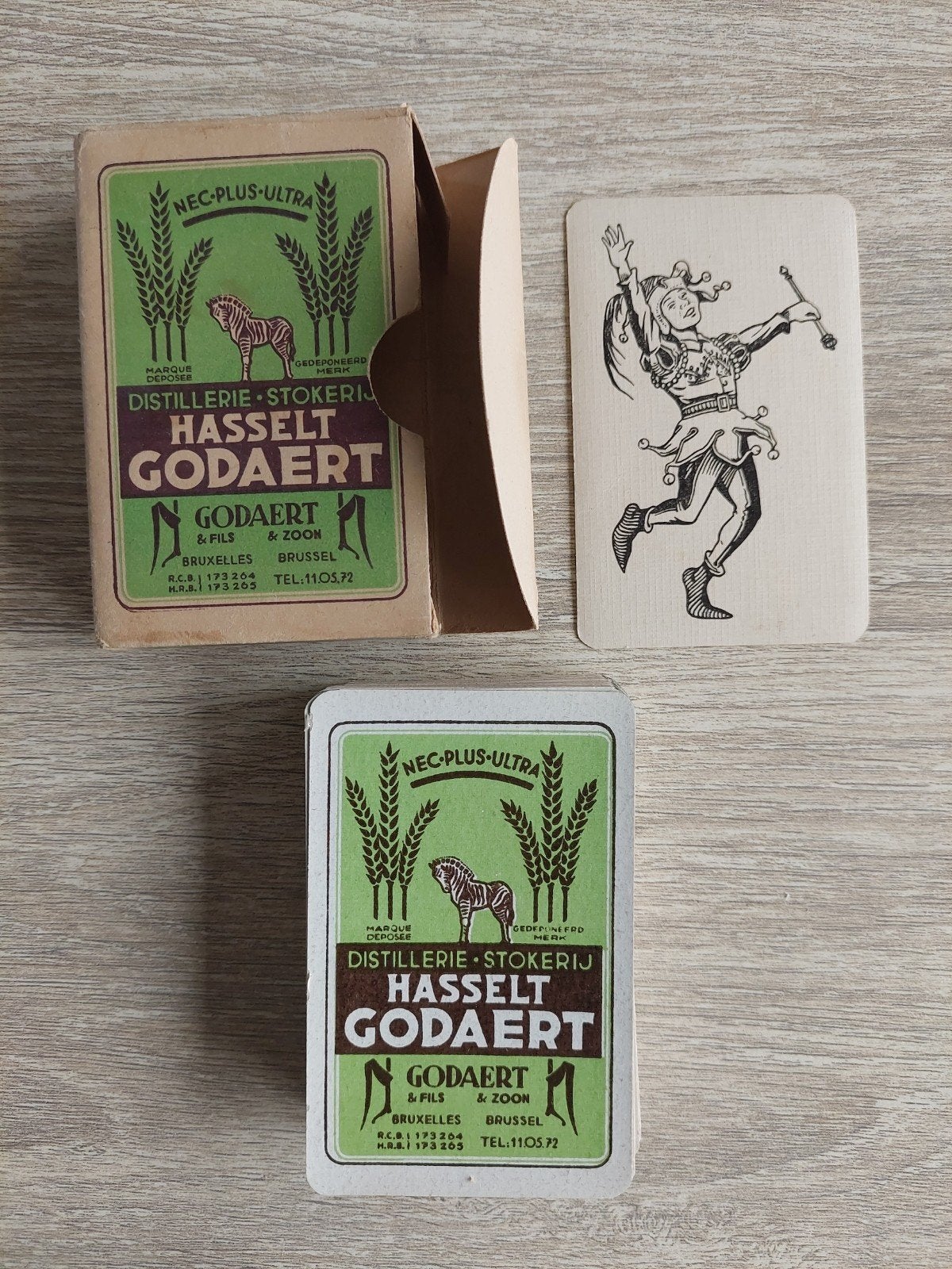 speelkaarten godaert, Ophalen of Verzenden, Zo goed als nieuw, Speelkaart(en)