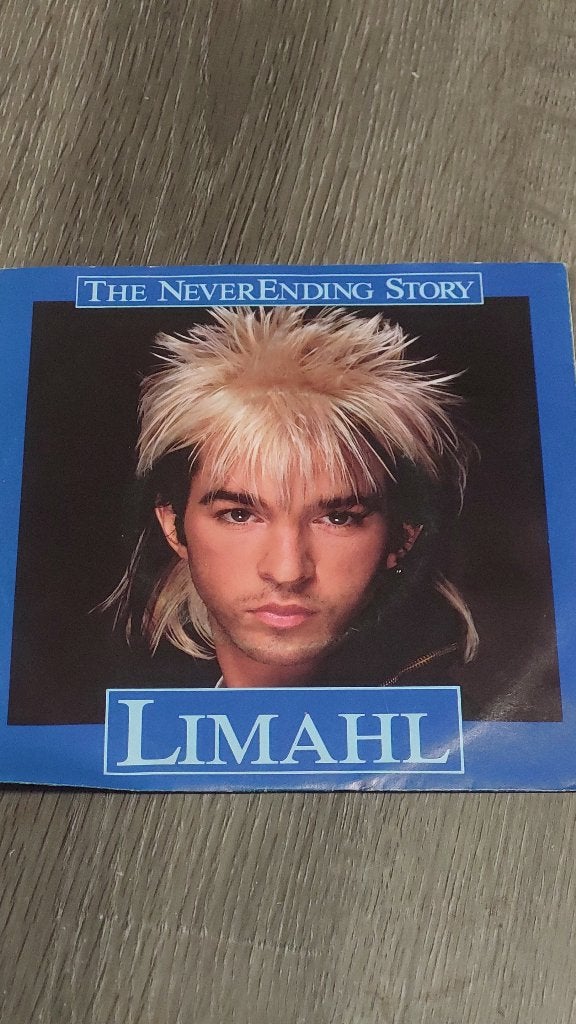 LIMAHL the never ending story 45T, CD & DVD, Enlèvement ou Envoi, Utilisé, 7 inch, Musique de films et Bande son