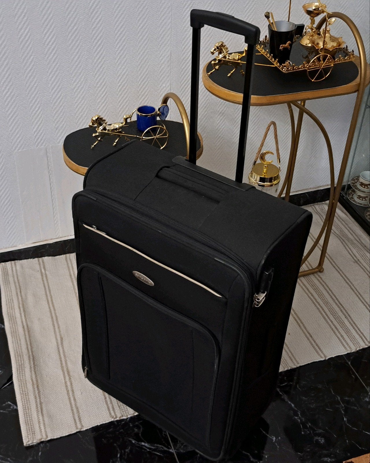 Samsonite valises trolley 4x roues de qualité +_ 72/45 cm, Enlèvement, Comme neuf