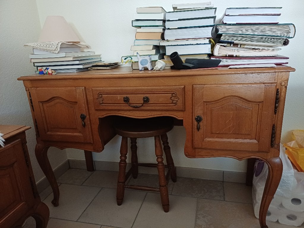 Ancienne commode, Maison & Meubles, 1 ou 2 tiroirs, Enlèvement, Utilisé