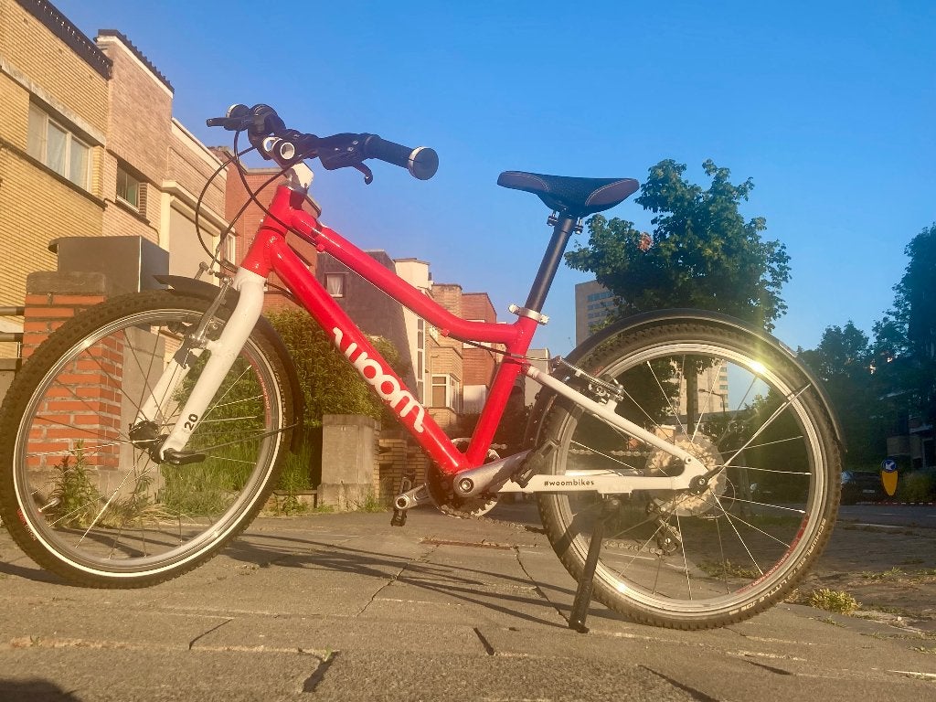 Vélo pour enfant Woom 4, Frein sur jante, Comme neuf, Enlèvement, Woom