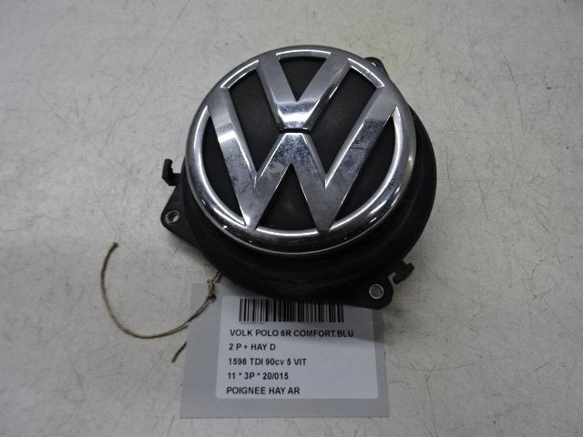 POIGNEE COFFRE / HAYON ARRIERE Polo V (6R) (6R6827469A), Volkswagen, Volkswagen AG, Utilisé, Kundenbetreuung@volkswagen.de