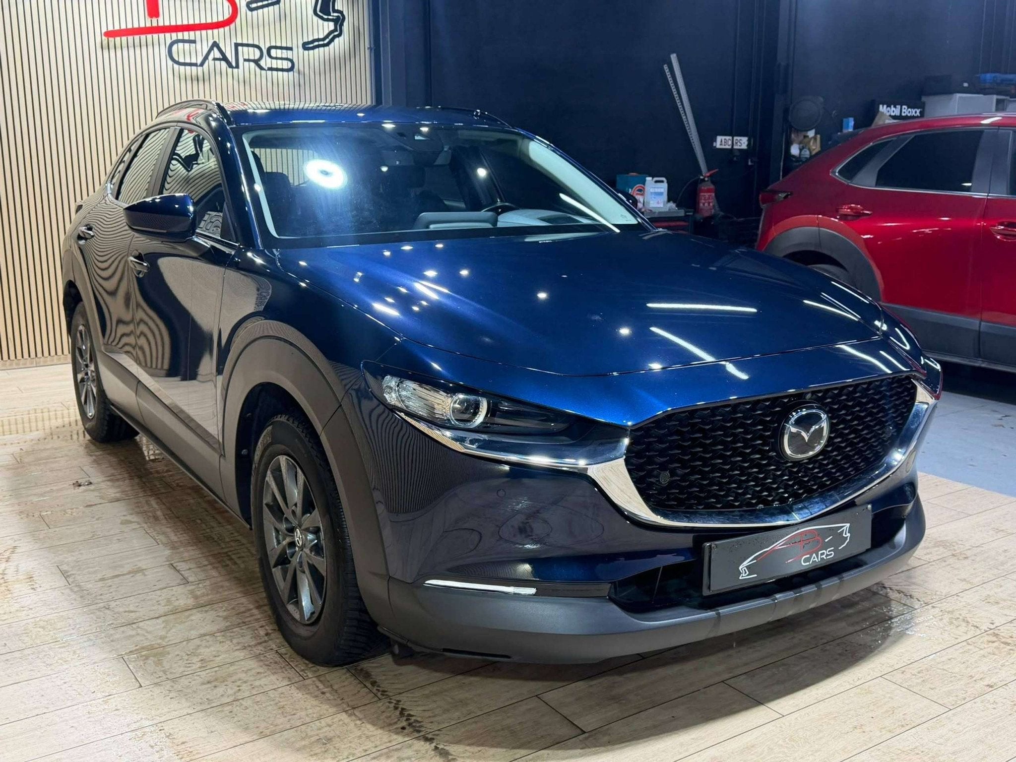 Mazda CX-30 CX-30 2.0i SKYACTIV-X MHE AWD * GARANTIE 12 MOIS, Auto's, 1998 cc, Stof, 4 cilinders, Blauw