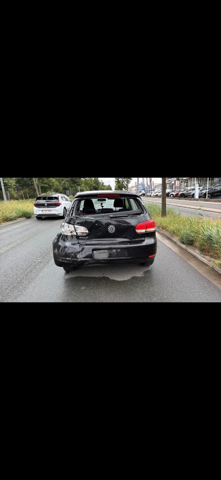 Volkswagen Golf 6 1.4 Benzine – Schade / Ongeval – 130.000 k, Auto's, Volkswagen, Zwart, Bedrijf, Handgeschakeld, Golf