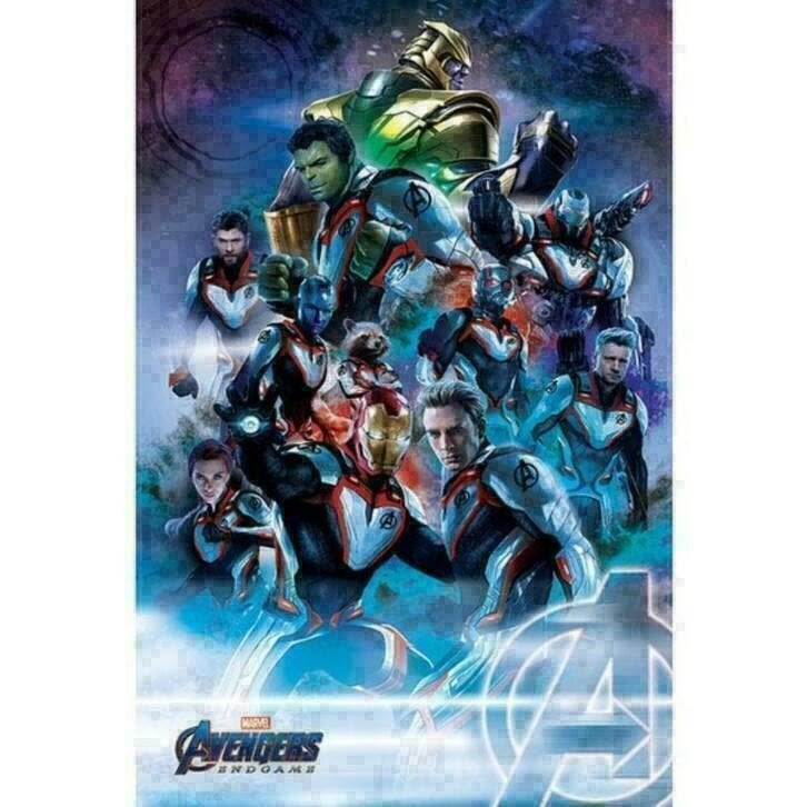 Avengers Endgame Maxi Poster - Marvel Muurposter, Enlèvement ou Envoi, Neuf, Décoration murale
