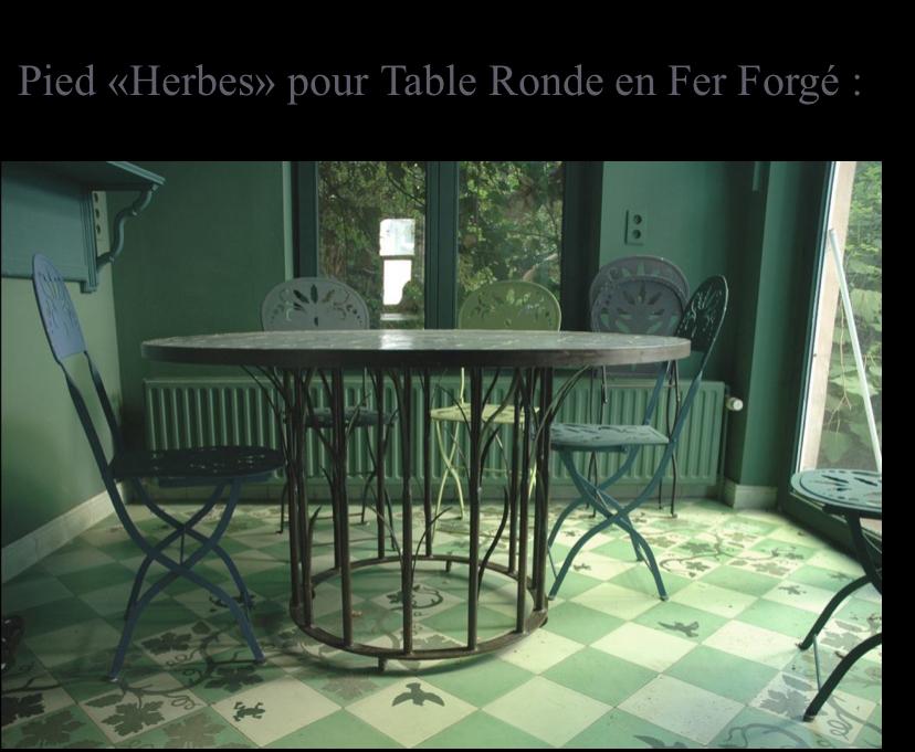 pied de table Emery, Maison & Meubles, Pièces pour table, Pied de table, Rond, 50 à 100 cm, Enlèvement
