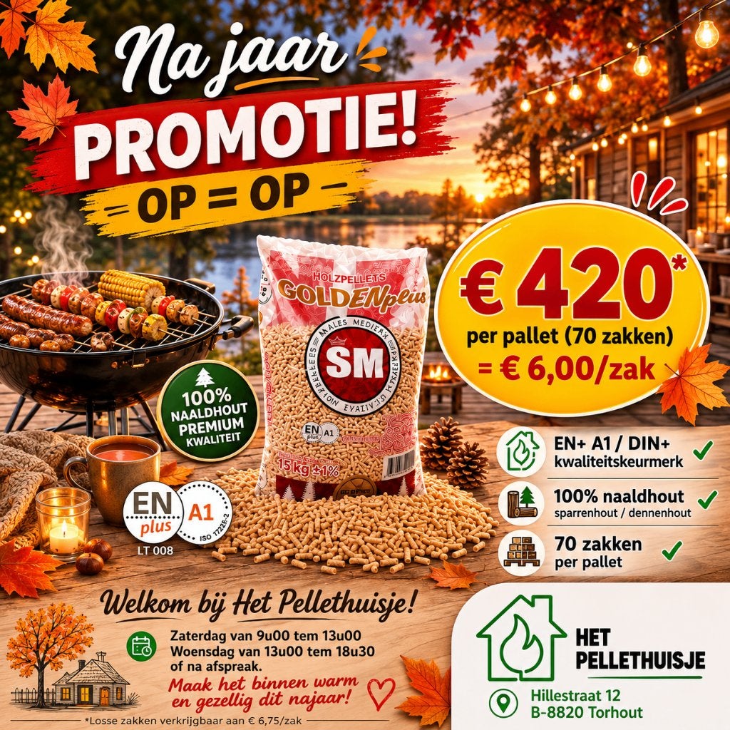 GOLDEN PLUS Premium Witte Pellets, Enlèvement, Neuf