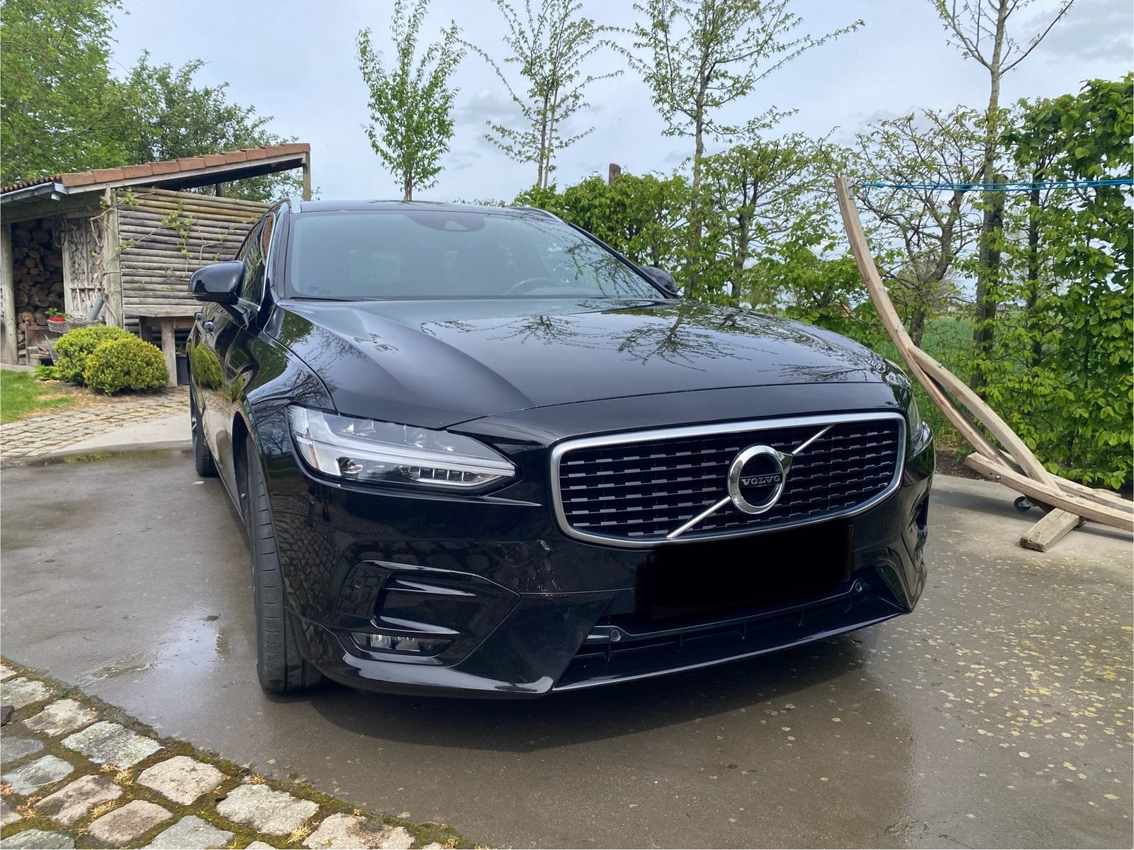 Volvo V90 R-design  11/2018 gekeurd voor verkoop, Autos, Cuir, Achat, V90, Euro 6