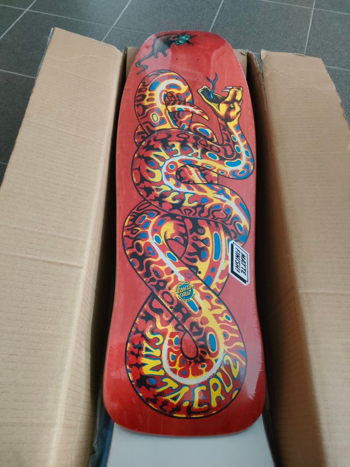 Santa Cruz deck, Ophalen