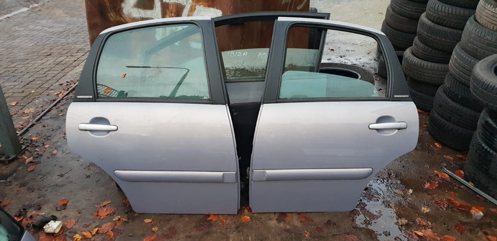 CITROËN C3 PORTIEREN LA+RA BJ 2002  2007, Gebruikt, -, Deur, -