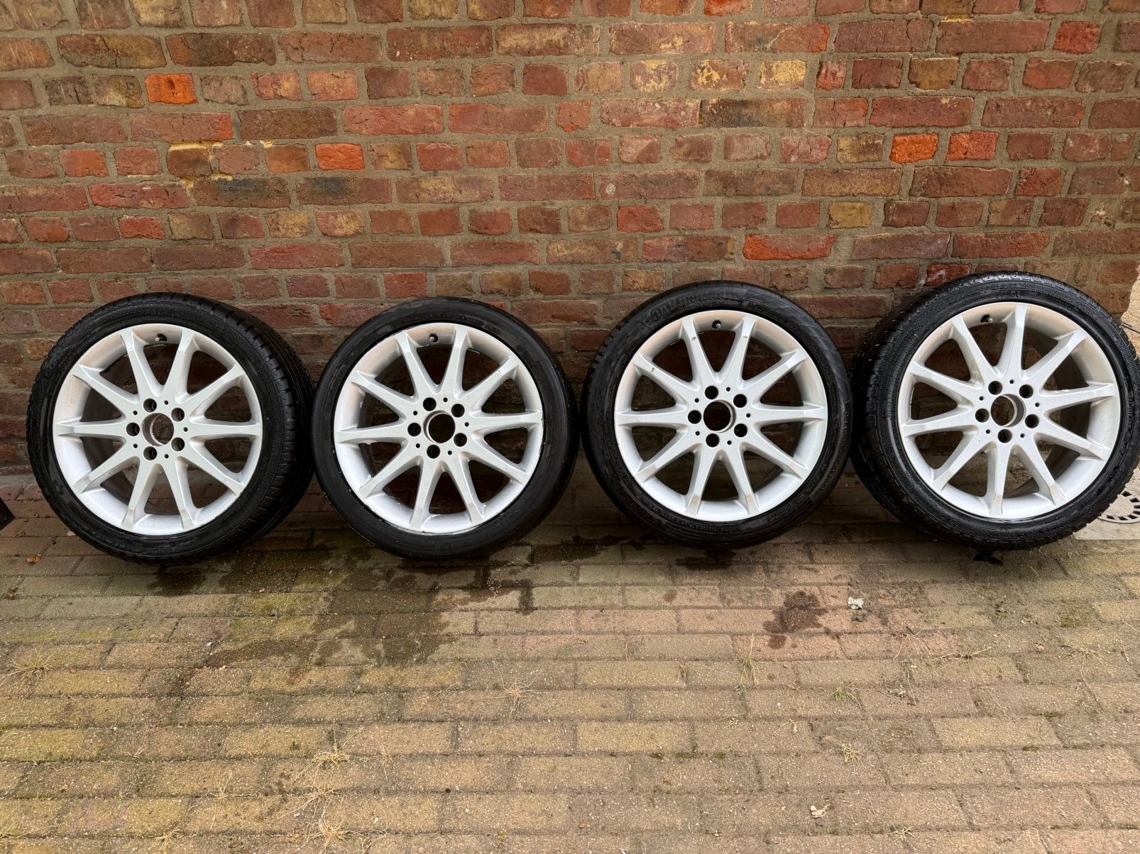 Mercedes Benz Velgen, Auto-onderdelen, Banden en Velgen, Ophalen, Band(en)