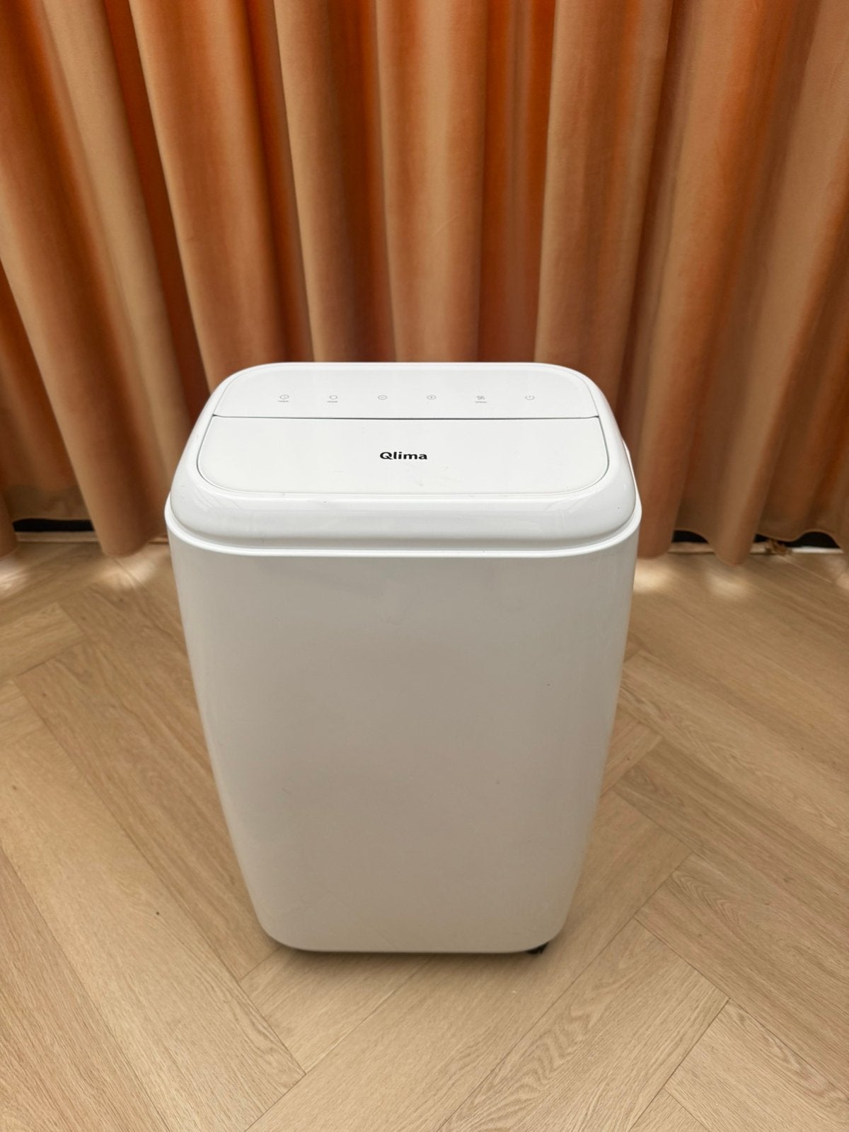 Climatiseur mobile Qlima P228 de 10 000 BTU, Enlèvement, Comme neuf, Télécommande