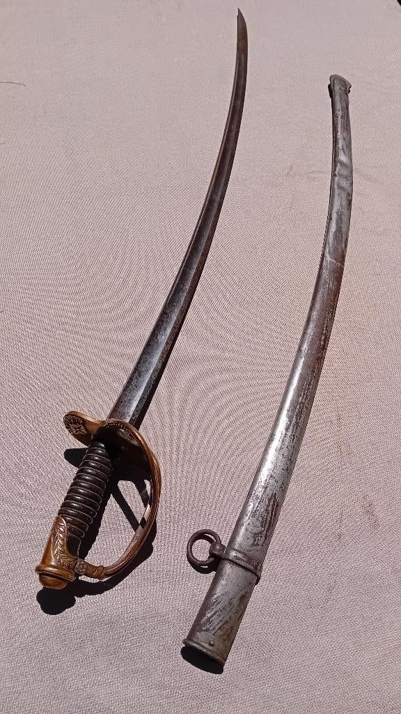 Cavalerie de sabre française m1822 Manufacture Nationale, Enlèvement ou Envoi, Armée de terre, Épée ou sabre