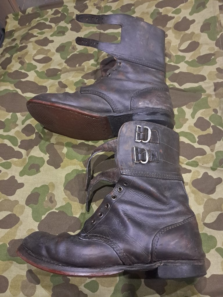 Bottes  l'armée d'occupation de la Seconde Guerre mondiale, Enlèvement ou Envoi, Armée de terre, Vêtements ou Chaussures