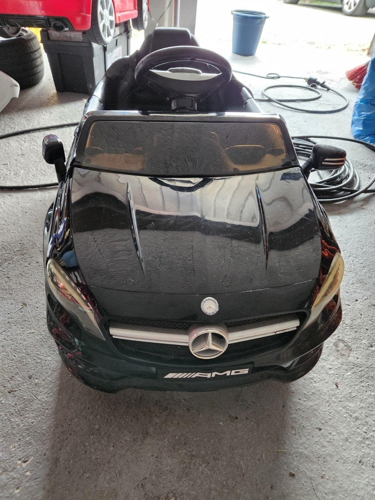Voiture électrique enfant, Enlèvement