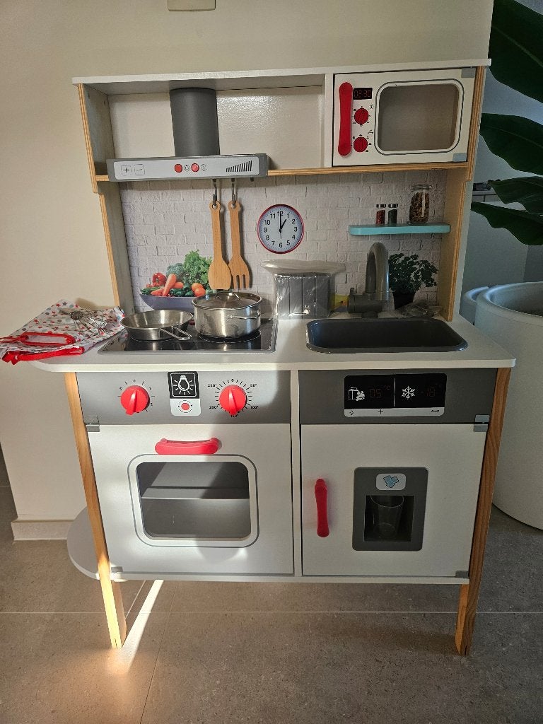 Speelkeukentje, Kinderen en Baby's, Ophalen, Zo goed als nieuw, Hout, Speelkeuken