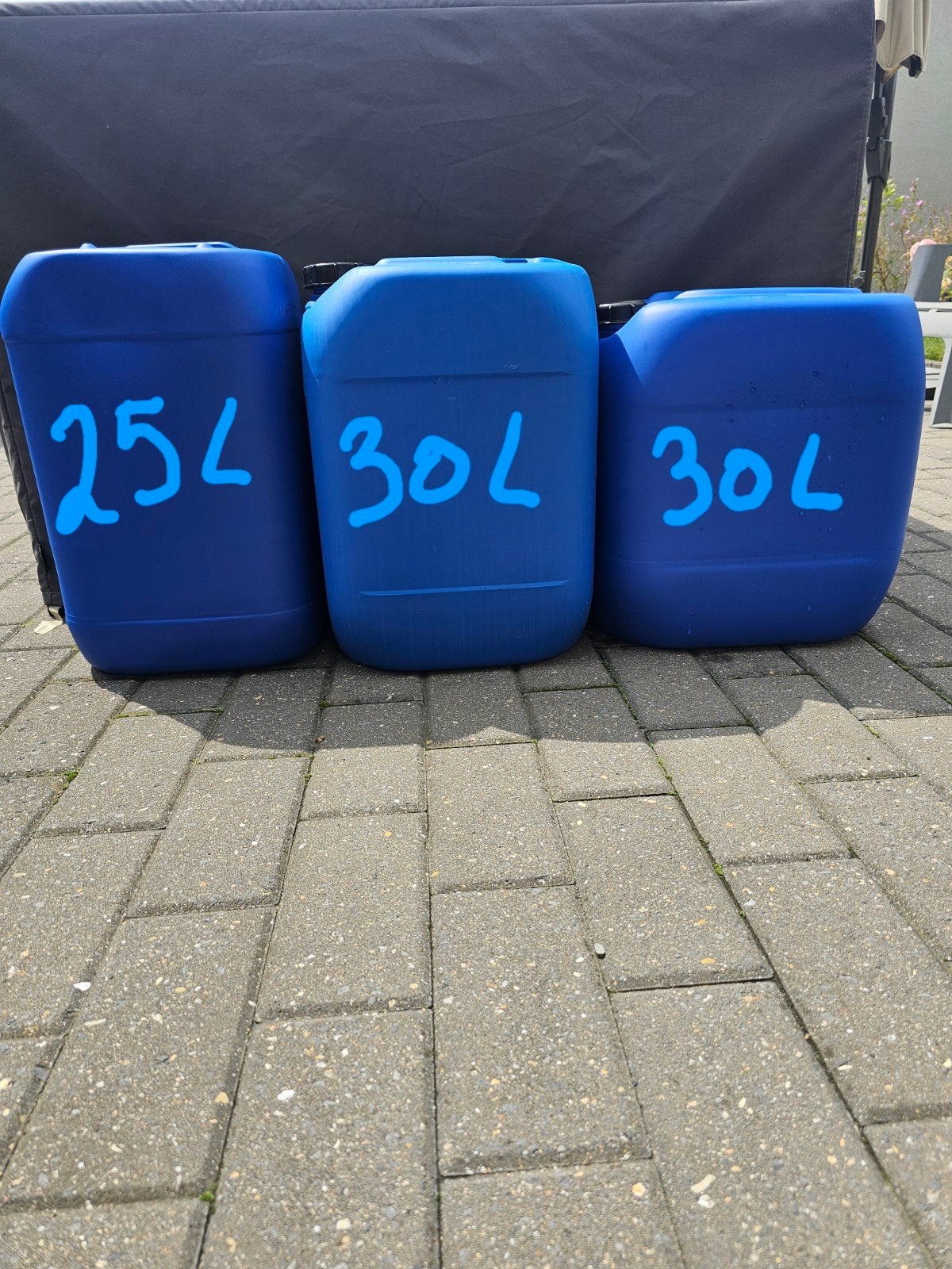 bidons 25L et 30L alimentaire pret a l emploi, Jardin & Terrasse, Barils de pluie